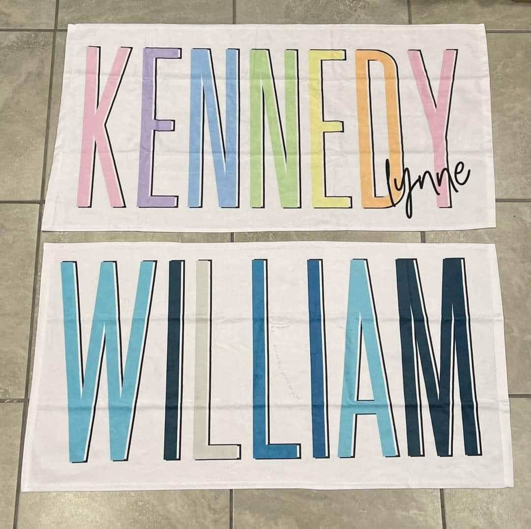 Custom Beach towel