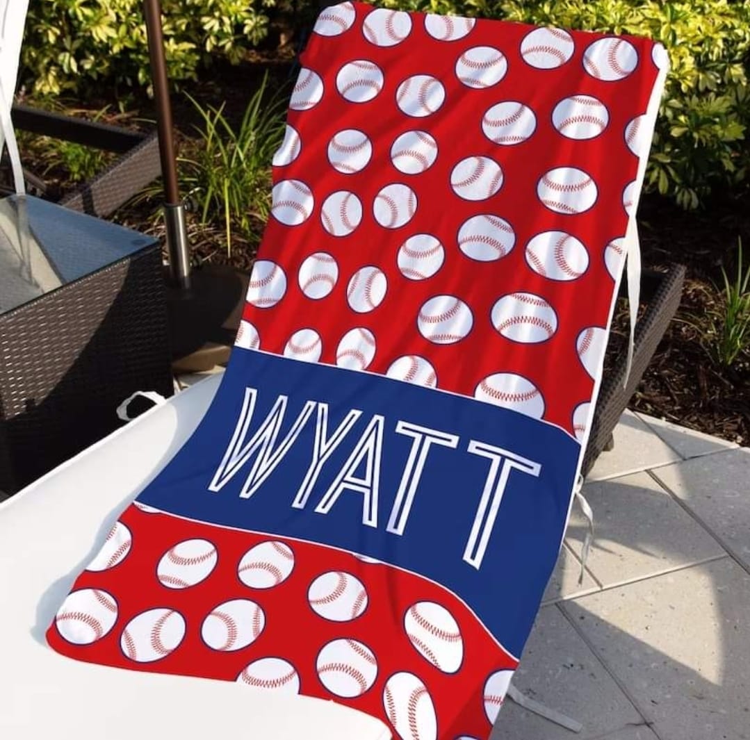 Baseball Towel