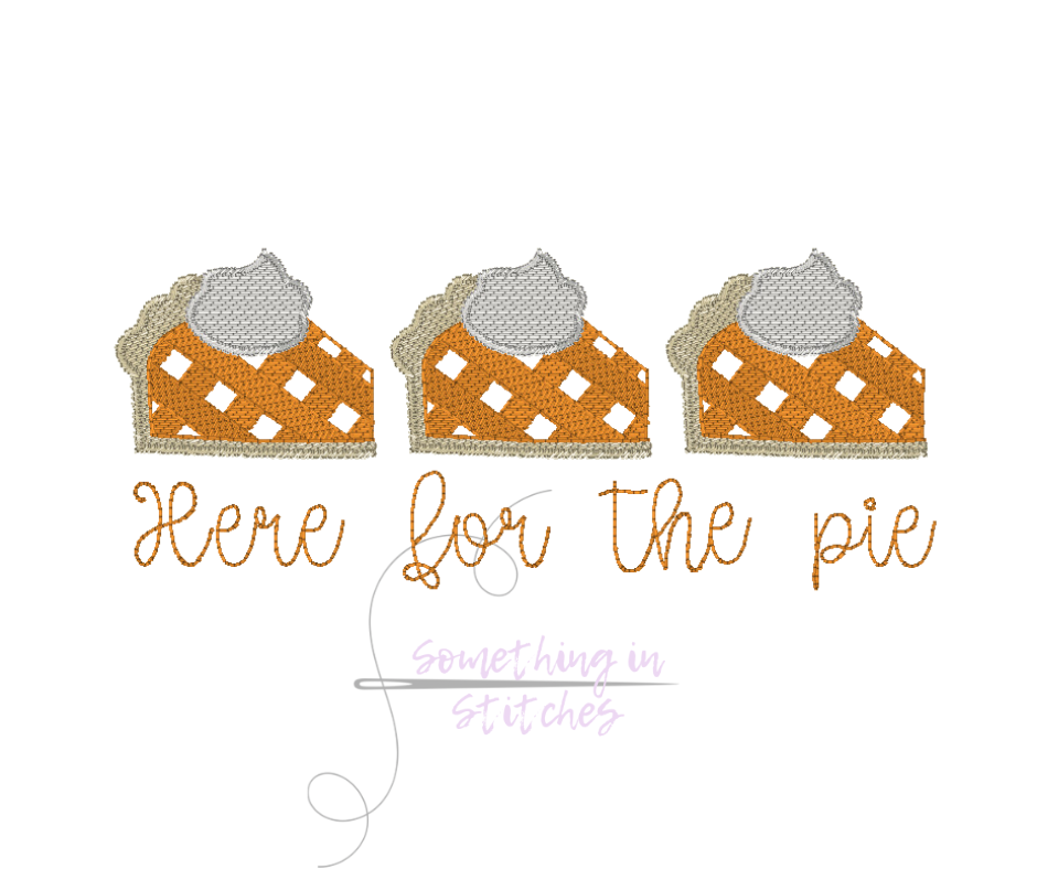 Here for the Pie