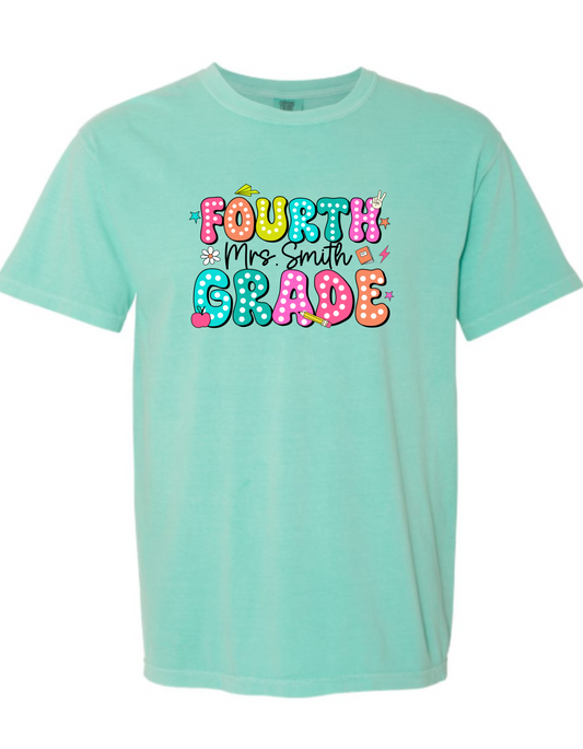 Grade Level with teacher name