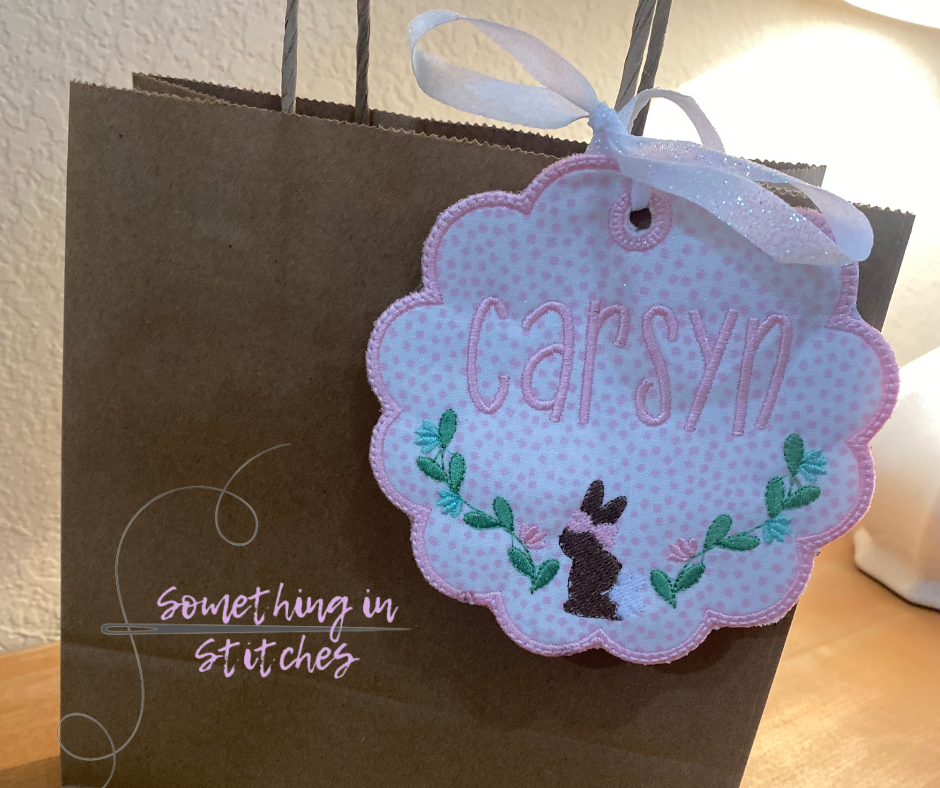 Easter Bag Tag