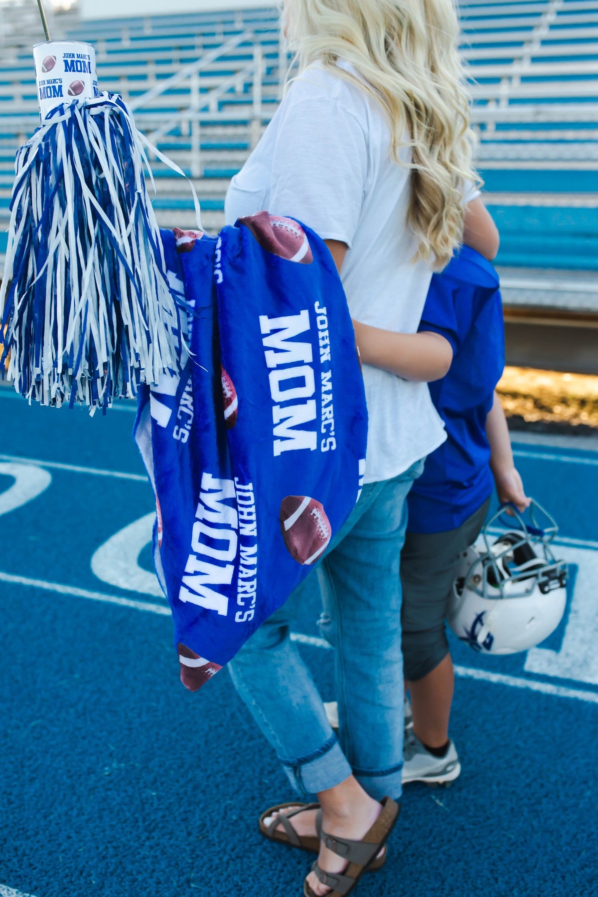 Custom Bleacher Blanket
